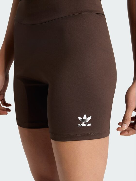 adidas adidas Szorty materiałowe 159597 Brązowy