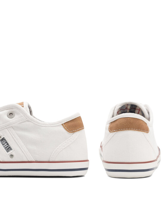 Mustang Mustang Sneakers aus Stoff 1099-409 Weiß
