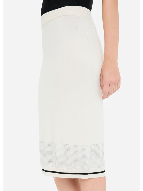 Liu Jo Liu Jo Gonna midi TF5211MS49I03N76 Bianco Regular Fit