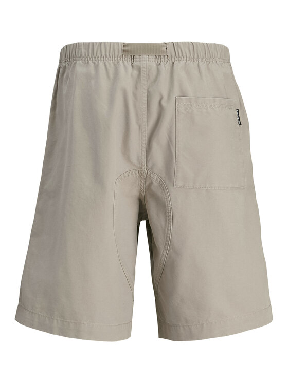 Jack & Jones Jack & Jones Bavlnené šortky Towen 12273685 Béžová Baggy Fit