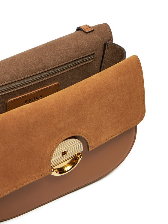 Furla Furla Ročna torba Sfera Borsa A Tracolla S Vaniglia WB01355 BX0428 RY000 Rjava