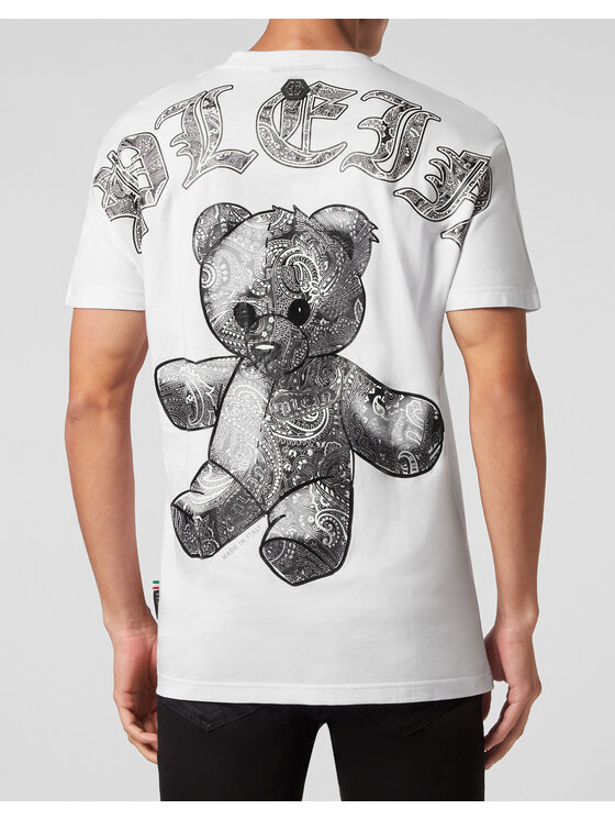 PHILIPP PLEIN PHILIPP PLEIN T-shirt 3809 Bianco Regular Fit
