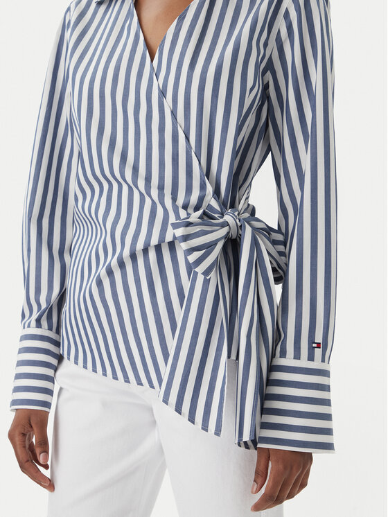 Tommy Hilfiger Tommy Hilfiger Hemd WW0WW49650 Blau Slim Fit