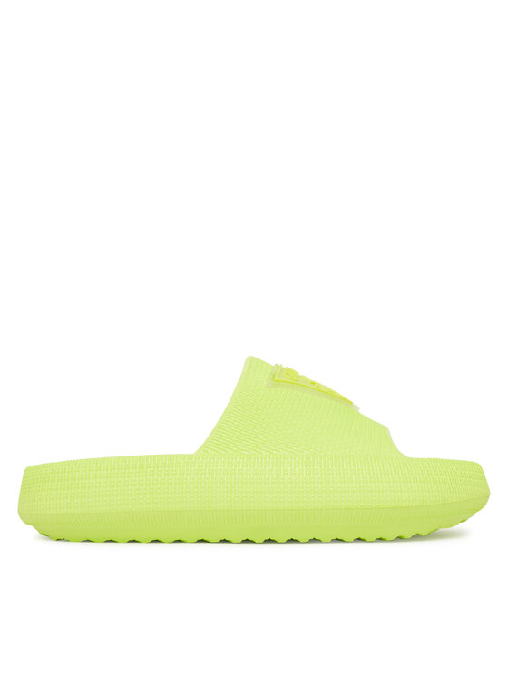 Guess Şlapi H6GZ02 WG5X0 Verde deschis
