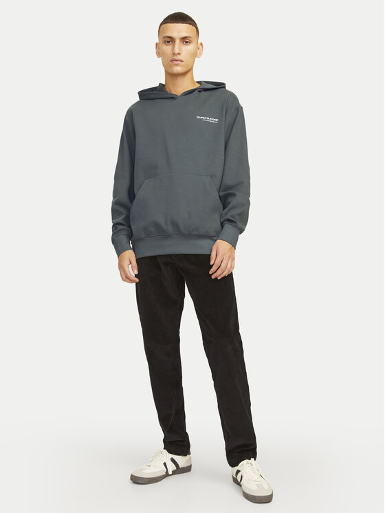 Jack & Jones Jack & Jones Bluza Aero 12260011 Szary Relaxed Fit
