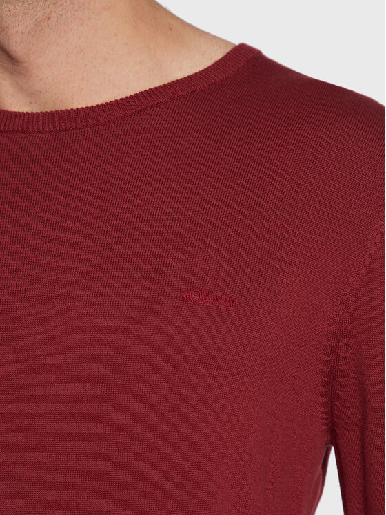 s.Oliver s.Oliver Sweater 2040664 Piros Regular Fit