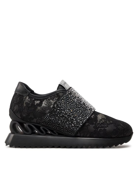 Le Silla Le Silla Sneakersy Reiko 6846N040ZGPPLAC001 Czarny