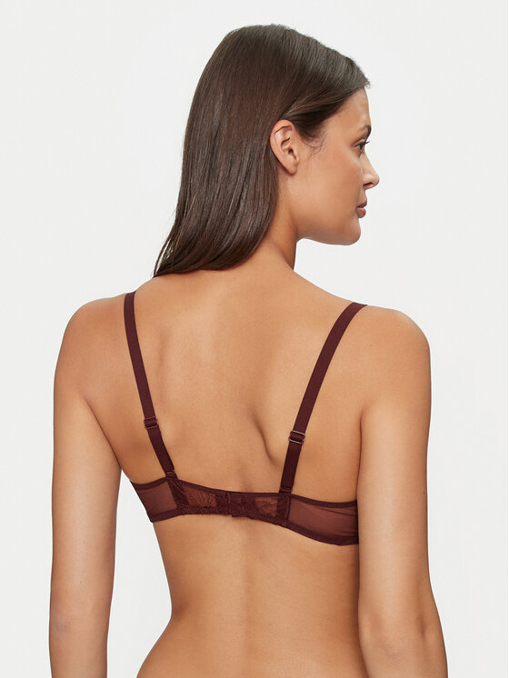 Chantelle X Chantelle X Balconette krūšturis Xtravagant C06GN7 Bordo