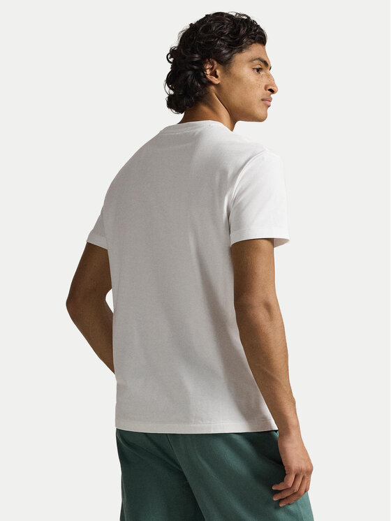 Polo Ralph Lauren Polo Ralph Lauren Majica 710B16611001 Bela Slim Fit