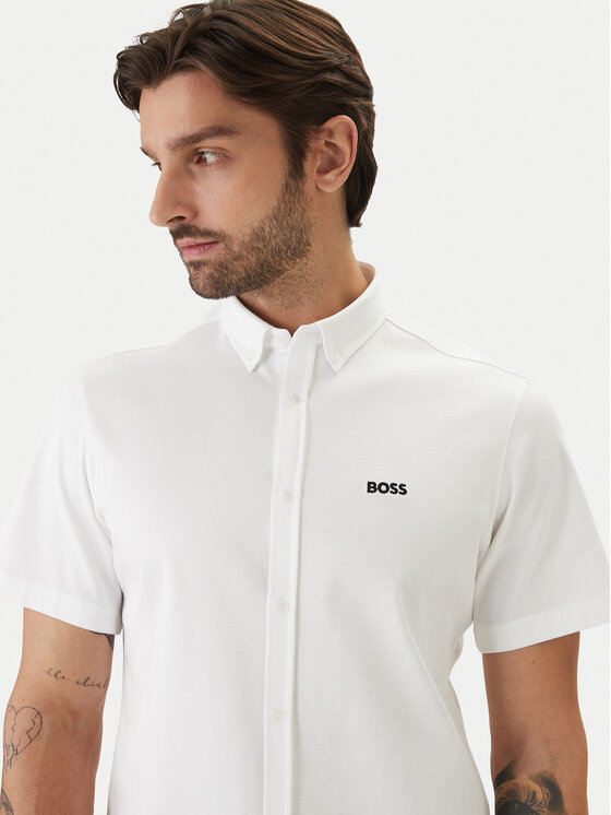 BOSS BOSS Camicia ST Motion 50555951 Bianco Regular Fit