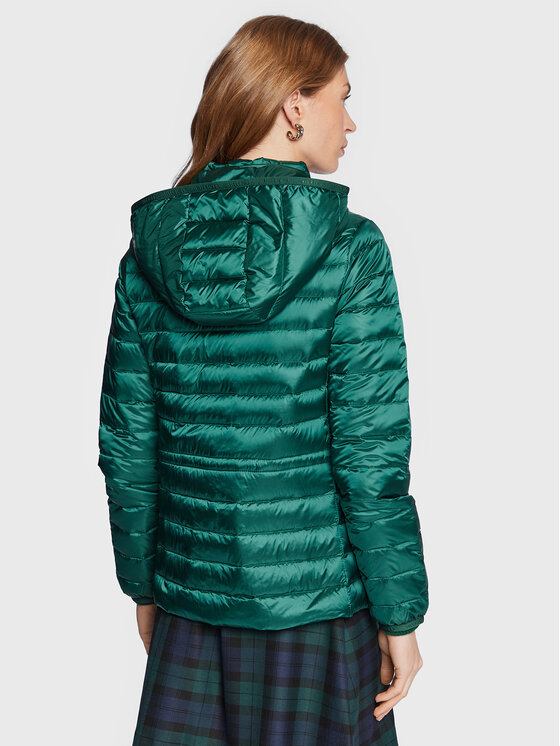 Tommy Hilfiger Tommy Hilfiger Μπουφάν πουπουλένιο Feminne WW0WW37264 Πράσινο Regular Fit