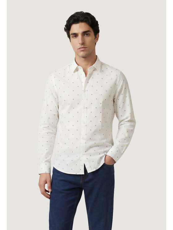 Armani Exchange Armani Exchange Camicia XM000625 AF13184 Bianco Casual Fit