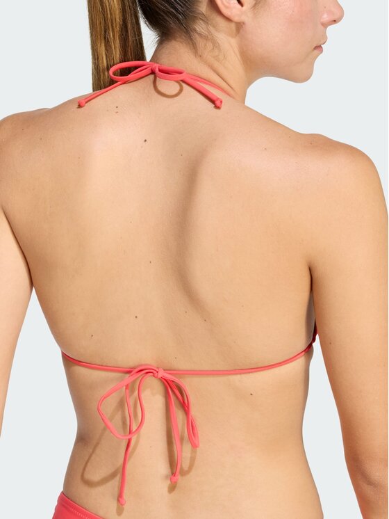 adidas adidas Góra od bikini Adicolor Czerwony