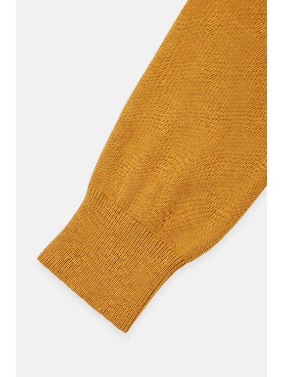 Lancerto Lancerto Sweter Lenny SW073223000040 Żółty Regular Fit