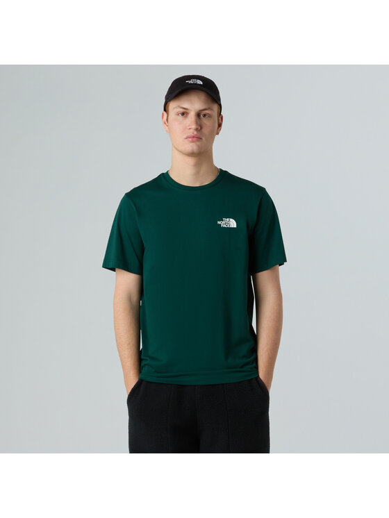 The North Face The North Face T-Shirt Simple Dome Tee Zielony Regular Fit
