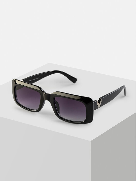 Miss Lou Miss Lou Okulary przeciwsłoneczne ML300-GL2-7906 Czarny
