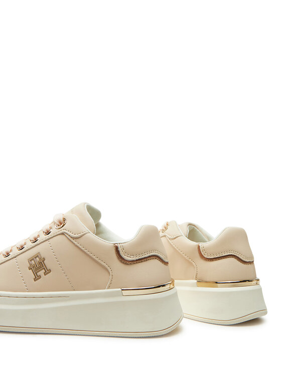 Tommy Hilfiger Tommy Hilfiger Sneakersy Low Cut Lace-Up Sneaker T3A9-33749-1355 M Różowy