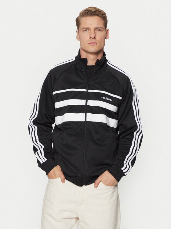 adidas adidas Μπλούζα The First Track JP1046 Μαύρο Regular Fit