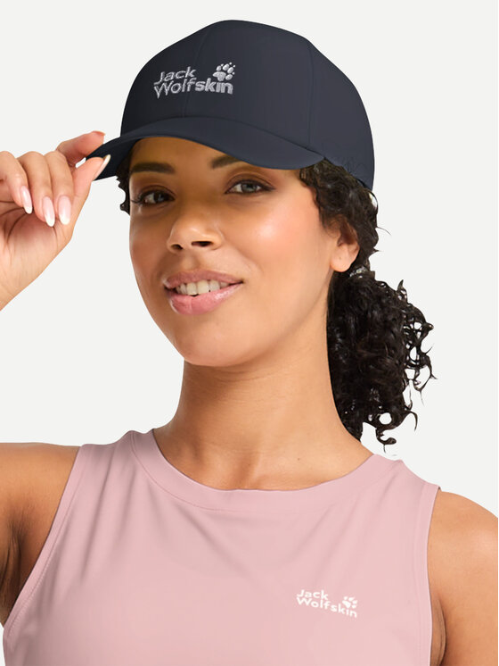 Jack Wolfskin Jack Wolfskin Czapka z daszkiem Baseball Cap A65769 Granatowy
