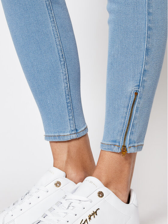 Lee Lee Jeansy Scarlett L31BTVZB 112145019 Modrá Skinny Fit