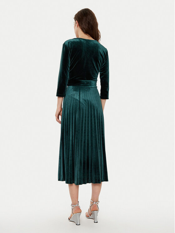 Tatuum Tatuum Sukienka codzienna Anikami T2424.193B Zielony Regular Fit