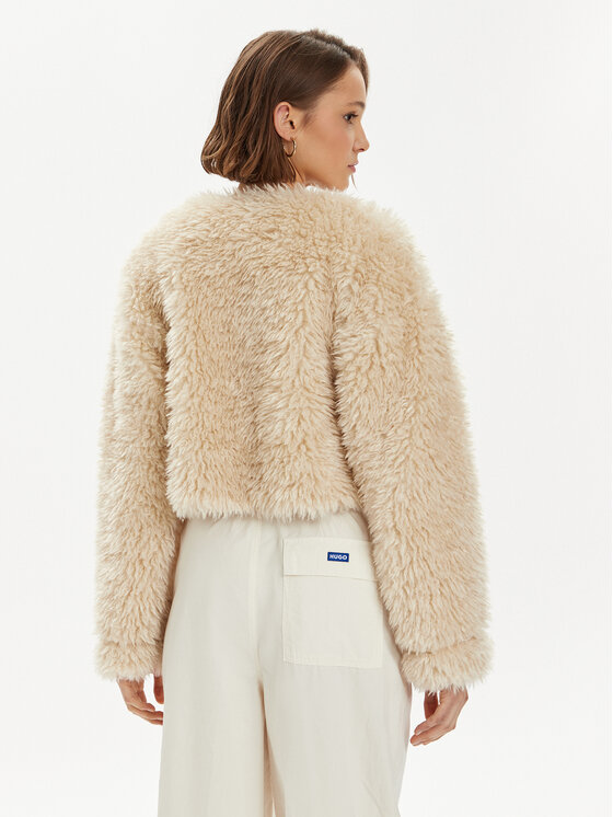 Gina Tricot Gina Tricot Шуба 20976 Бежевий Oversize
