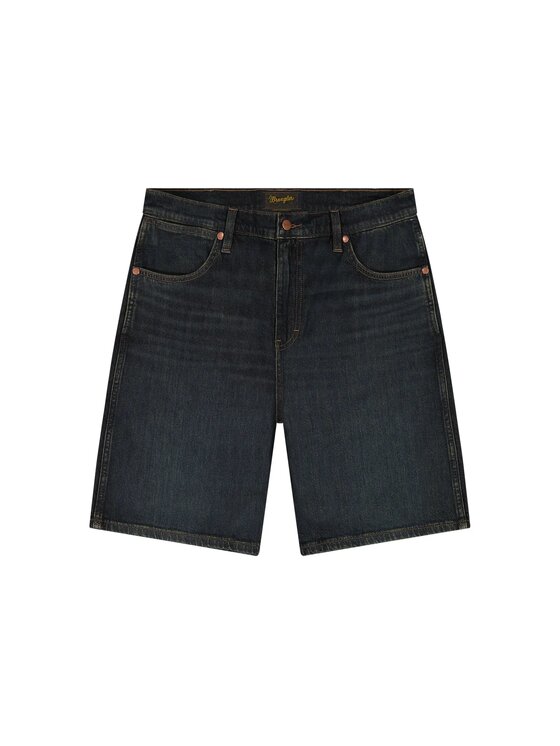 Wrangler Wrangler Szorty jeansowe COWBOY SHORTS Szary Regular Fit