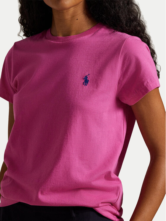 Polo Ralph Lauren Polo Ralph Lauren T-krekls 211B14605018 Rozā Classic Fit