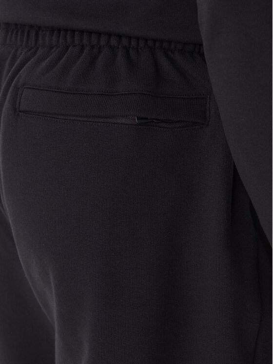 Kappa Kappa Teplákové nohavice 351Y41W 005 Čierna Regular Fit