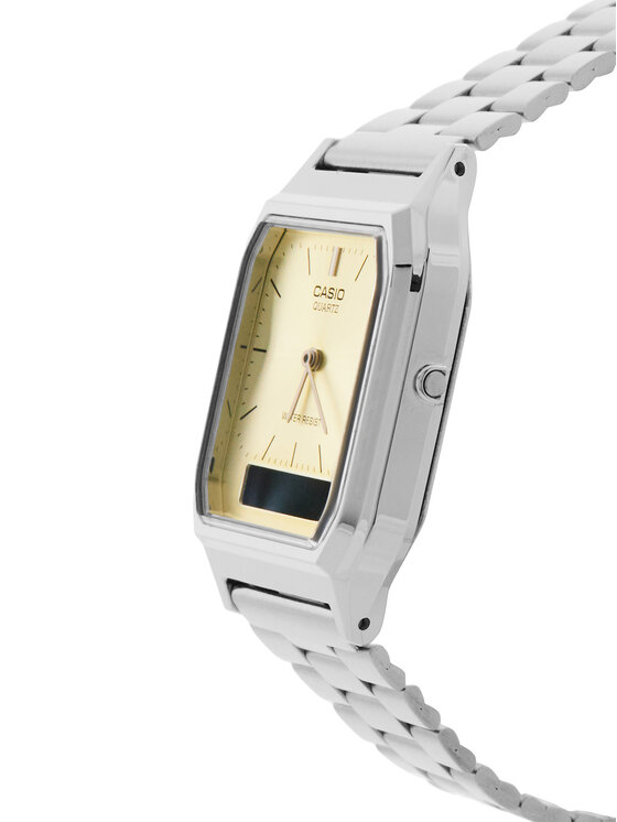 Casio Casio Годинник Vintage AQ-230A-9AMQYES Срібний