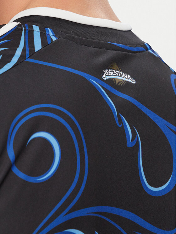 adidas adidas Techniniai marškinėliai Argentina 26 Away Replica JM8395 Juoda Slim Fit