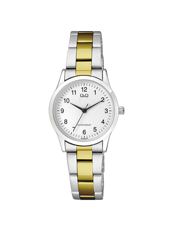 Q&Q Q&Q Zegarek C09A-006P Srebrny