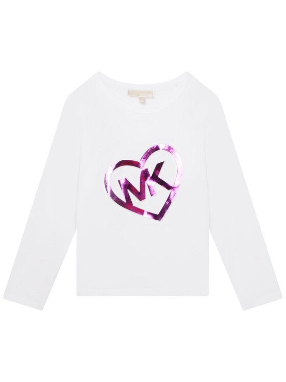 MICHAEL KORS KIDS MICHAEL KORS KIDS Μπλουζάκι R15184 S Λευκό Regular Fit
