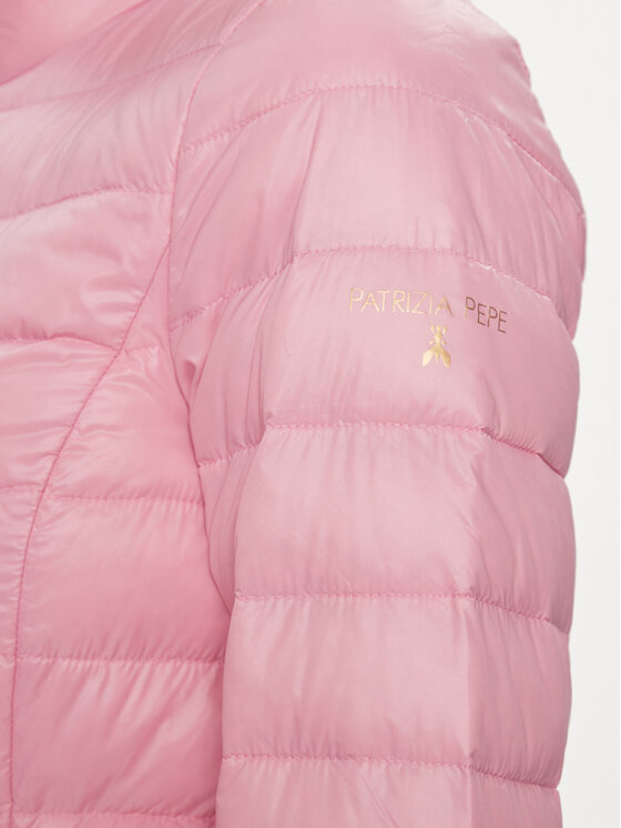 Patrizia Pepe Patrizia Pepe Μπουφάν πουπουλένιο CO0178/A503-M482 Ροζ Regular Fit