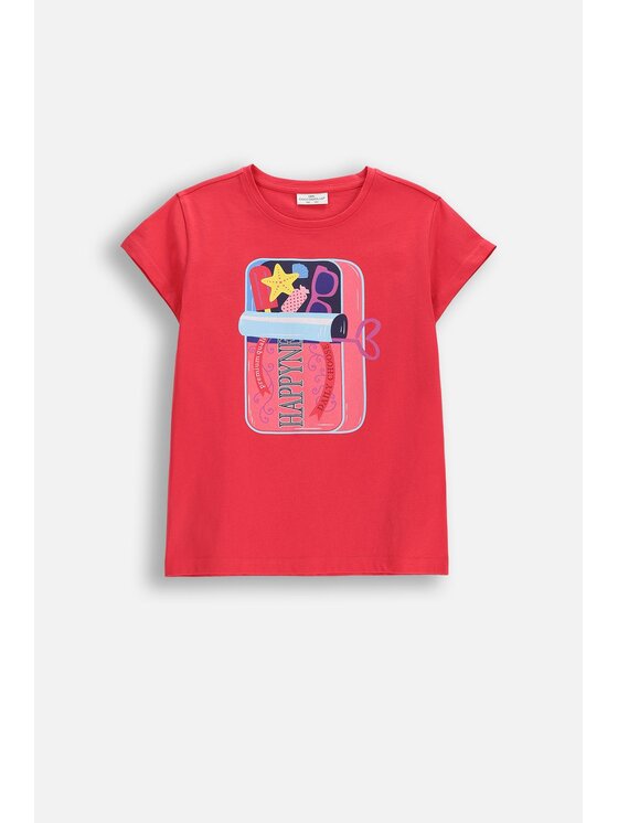 Coccodrillo Coccodrillo T-Shirt WC6143203QGJ-029 Różowy Regular Fit