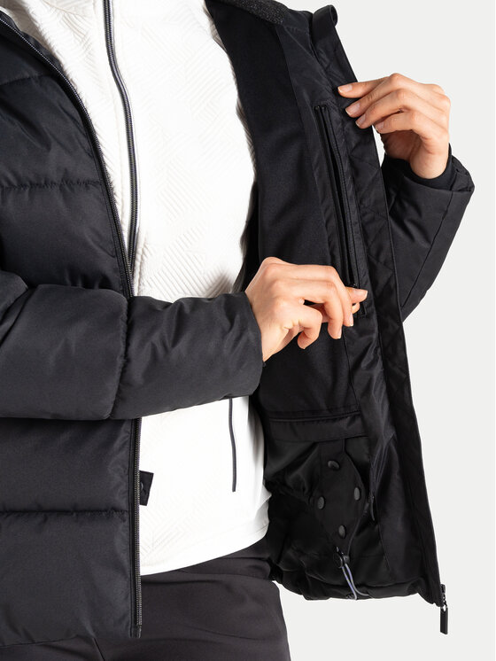 Dare2B Dare2B Skijacke Glamourize V DWP608 Schwarz Regular Fit