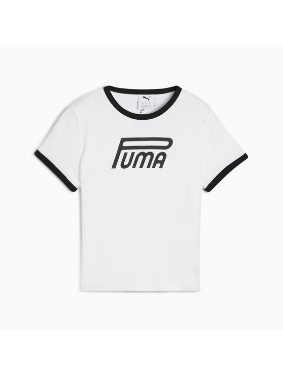 Puma Puma T-Shirt 632122 Biały Regular Fit