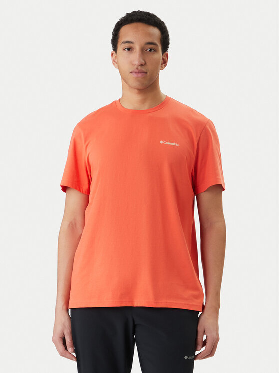 Columbia Columbia T-Shirt CSC™ 2155021 Oranžová Regular Fit