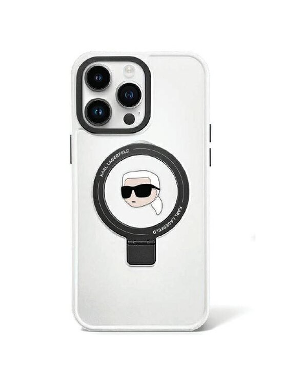 Etui na telefon KARL LAGERFELD, Białe, iPhone 15 Pro Max