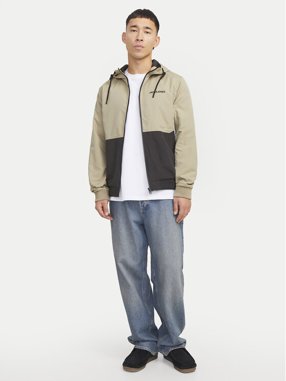 Jack & Jones Jack & Jones Μπουφάν μεταβατικό Rush Hood 12200208 Μπεζ Regular Fit