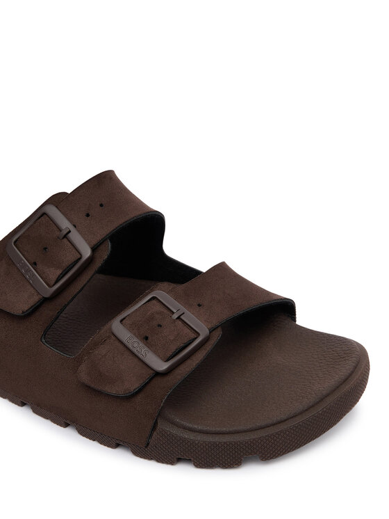 BOSS BOSS Papucs Surfley Sand MF 50563157 Barna
