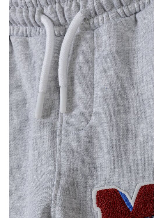 minoti minoti Spodnie dresowe 17FLEECE 10 Szary Regular Fit