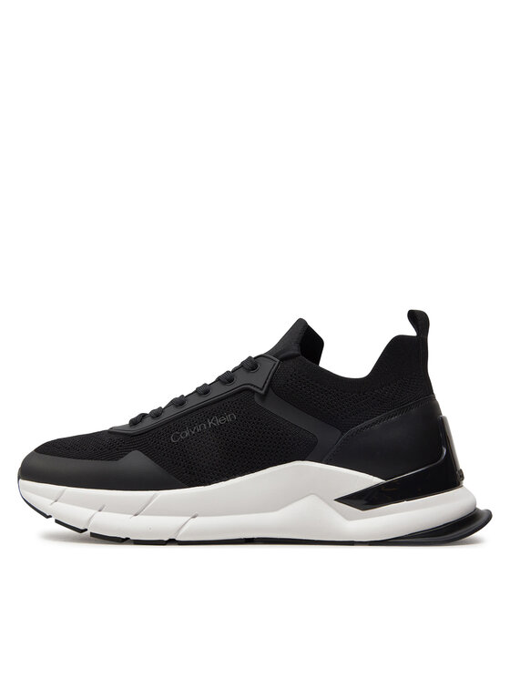 Calvin Klein Calvin Klein Αθλητικά Low Top Lace Up Mix HM0HM00918 Μαύρο