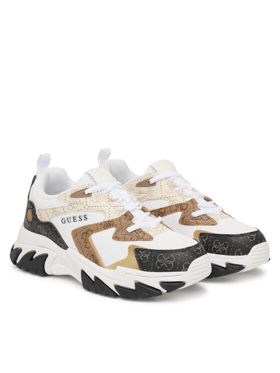 Guess Guess Sneakersy FLPNTS FAL12 Biela