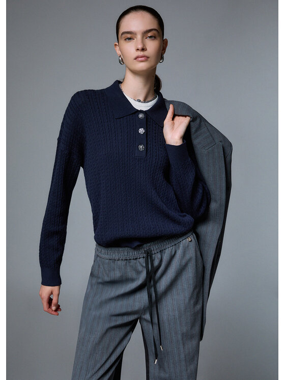 Liu Jo Liu Jo Maglione WF6109MA88RL9202 Azzurro chiaro Regular Fit