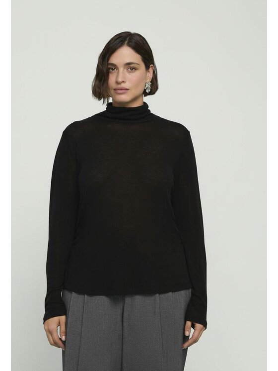 Fiorella Rubino Fiorella Rubino T-shirt G00UL008788N033 Nero Regular Fit