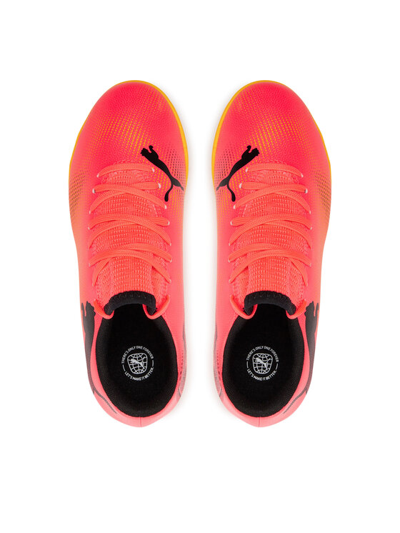 Puma Puma Buty do piłki nożnej Future 7 Play Tt Jr 107737-03 Różowy