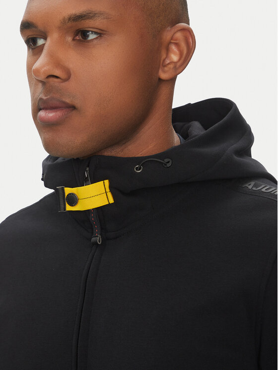 Parajumpers Parajumpers Felpa Aldrin 25SMPMFLXF02 Nero Regular Fit