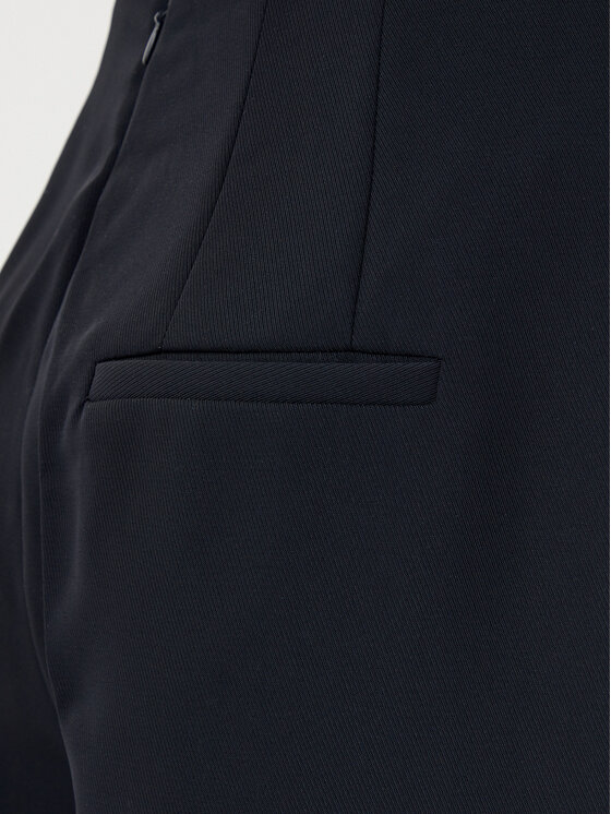 Motivi Motivi Kalhoty culottes P046Q003475N Tmavomodrá Relaxed Fit