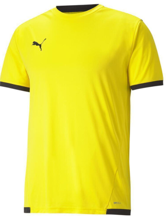Puma Puma T-Shirt 704917-07 Żółty Standard Fit